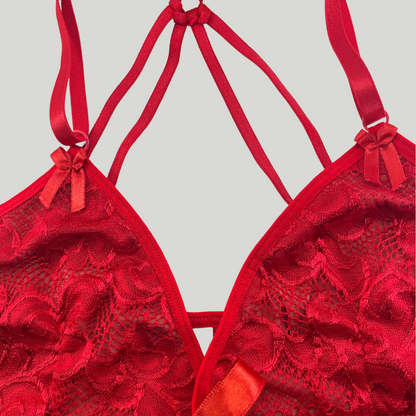 Candela Mami - Bra Top - Rojo