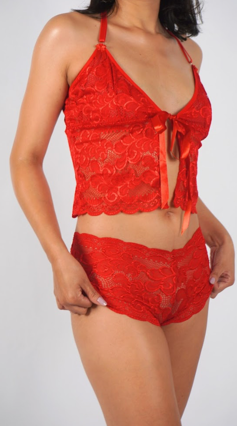 Candela Mami - Panty Brasilera - Rojo