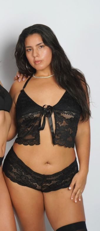 Candela Mami - Panty Brasilera - Negro