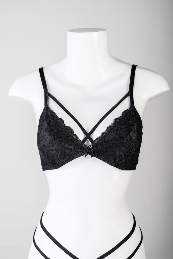 Pu$$y Diosa - Bralette - Negro